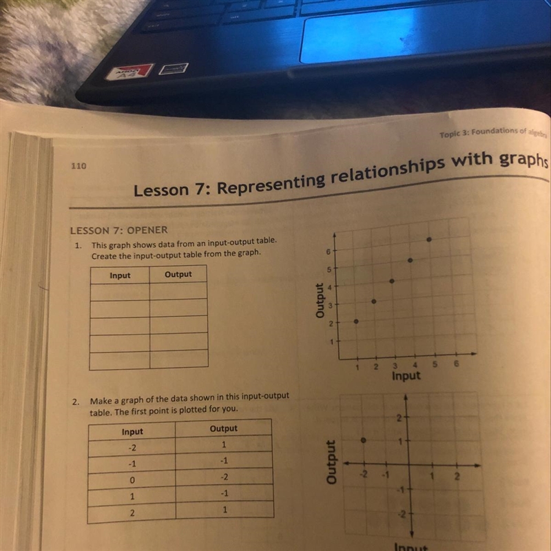 Could someone please help me with 1 and 2 please-example-1