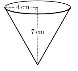 The cup was filled at a constant rate. It started empty. After 2 seconds, it held-example-1