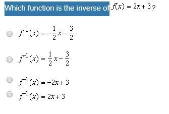 Which function is the inverse of-example-1