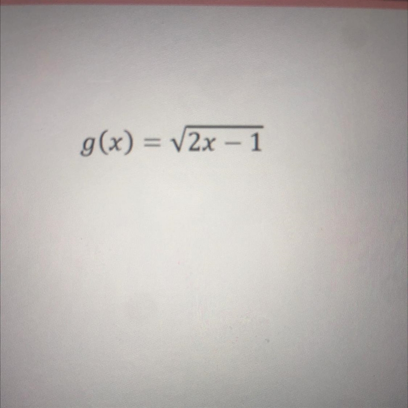 Find the inverse of the following functions algebraically-example-1