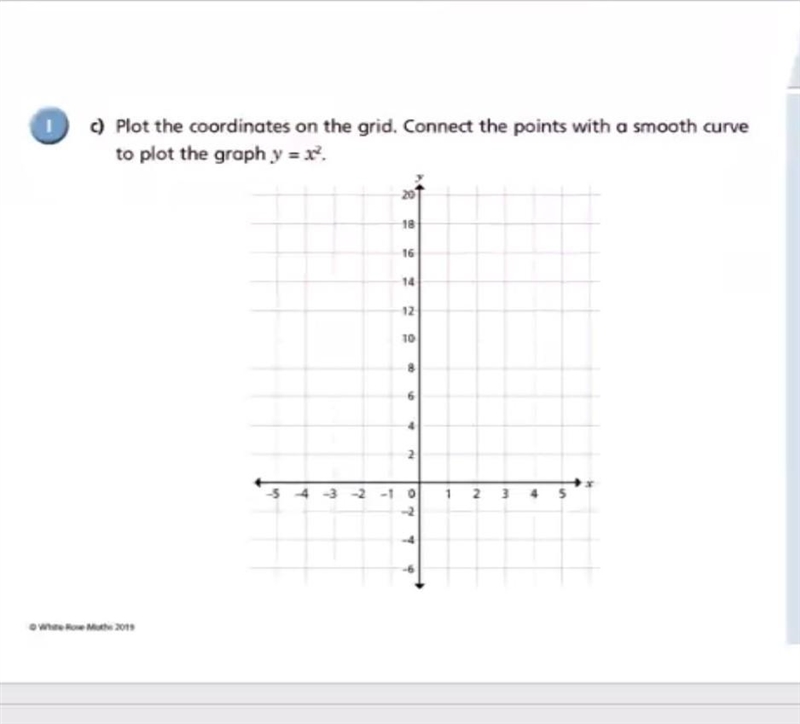 Plot the coordinates on the grid. connect the points with a smooth curve to plot the-example-1