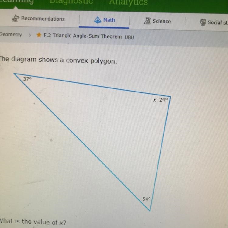 What is the value of x?-example-1