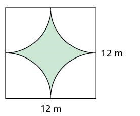 Find the area of the shaded region. Round your answer to the nearest tenth. PLZ HELP-example-1