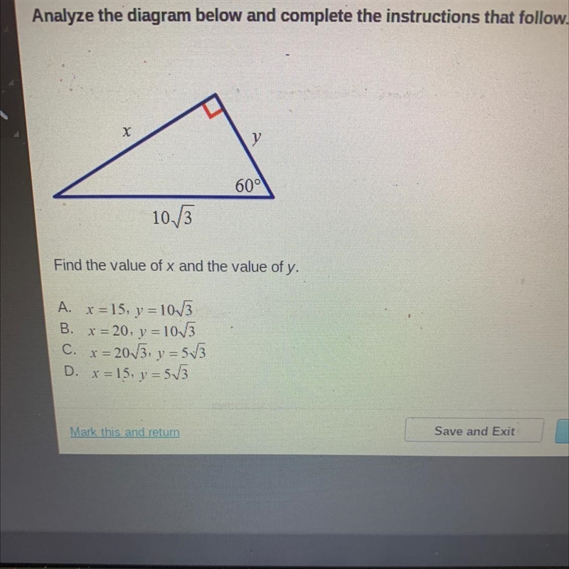 Analyze the diagram below and complete the instructions that follow. Find the value-example-1