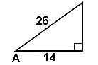 Please explain: Find the measure of angle A. a. 32 b. 57 c. 59 d. No angle exists-example-1