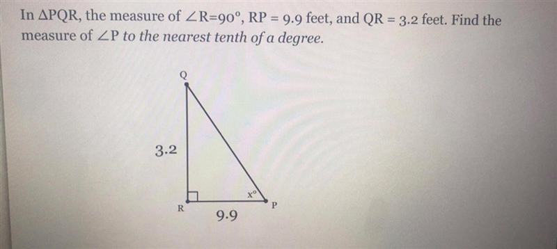 In PQR, the measure of-example-1