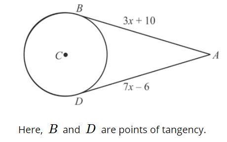 What is the value of x in the attached diagram?-example-1