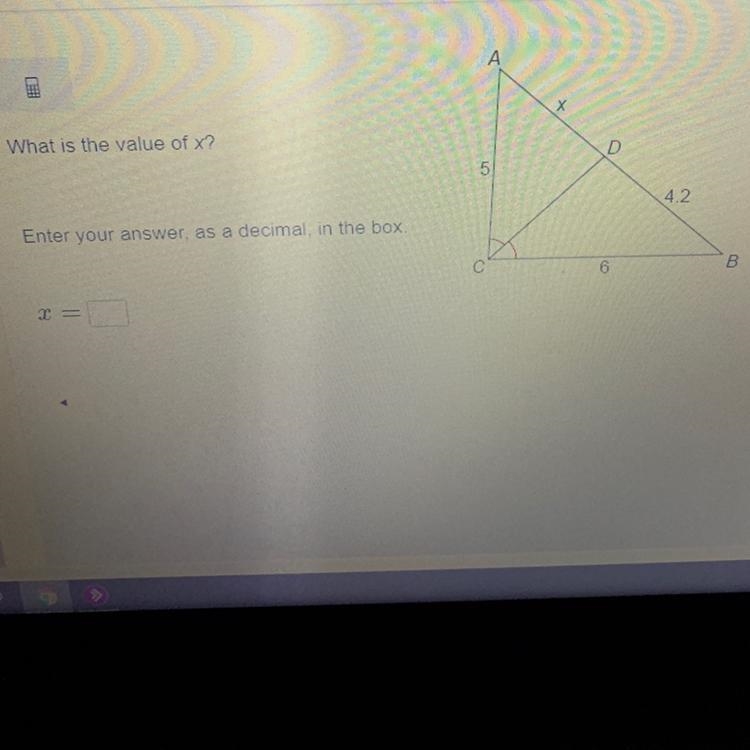 What is the value of x??-example-1