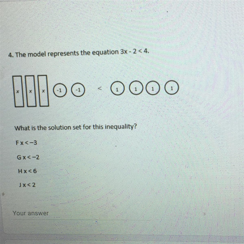 What’s the answer? To 3x-2<4-example-1