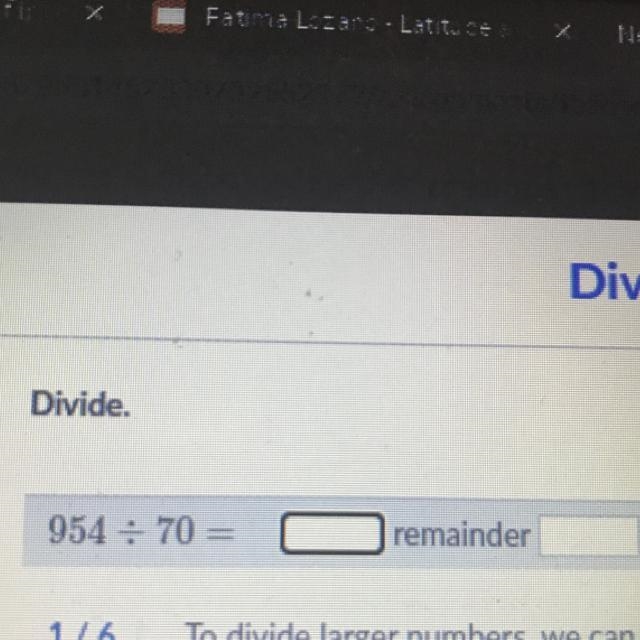 Is there any remainders?¿-example-1