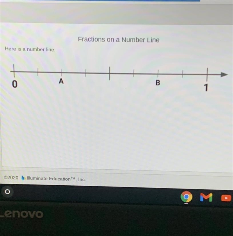 Write the value of B - A as a fraction. The value of B - A is ?-example-1