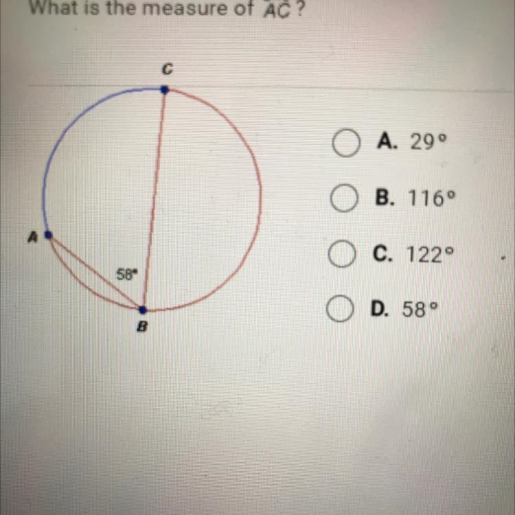 What is the measure of AC?-example-1