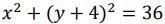 Please Help! <3 What is the center and the radius of a circle with the following-example-1