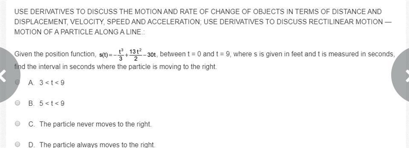 Motion and rate of change derivatives. Attached is the question and where I am stuck-example-1