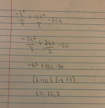 Motion and rate of change derivatives. Attached is the question and where I am stuck-example-2