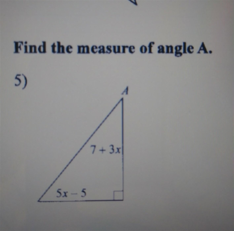 Find the measure of angle a​-example-1