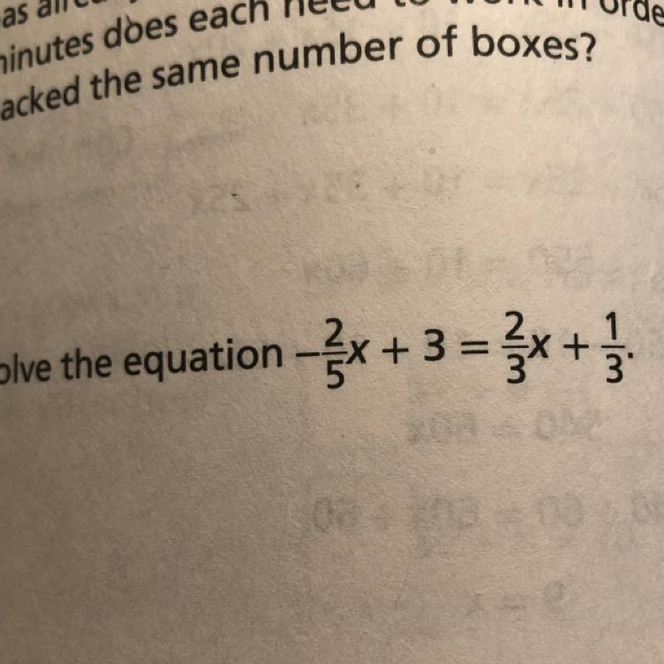 6. Solve the equation *x + 3 ={x +3-example-1