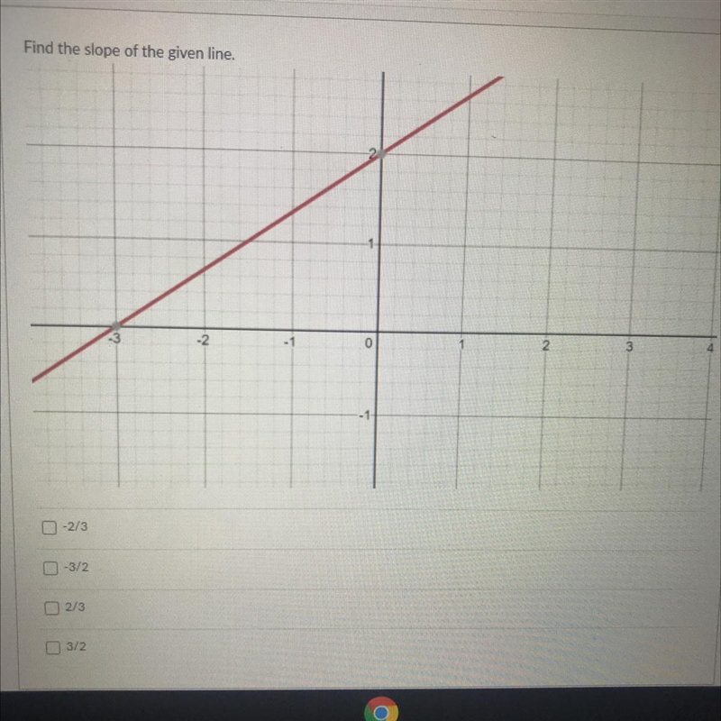 ( pls answer if u know) A. -2/3 B. -3/2 C. 2/3 D. 3/2-example-1