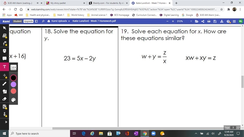 Will someone plz help with these?? 18 and 19-example-1