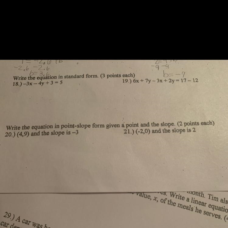 I need help with #18 & 20 Please explain so I understand-example-1