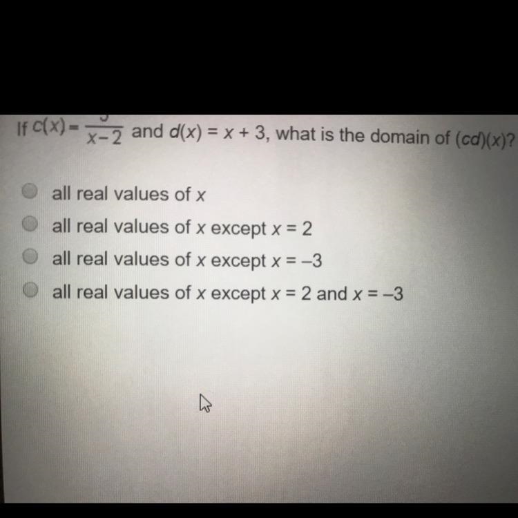 What is the domain for a continuous function ​-example-1