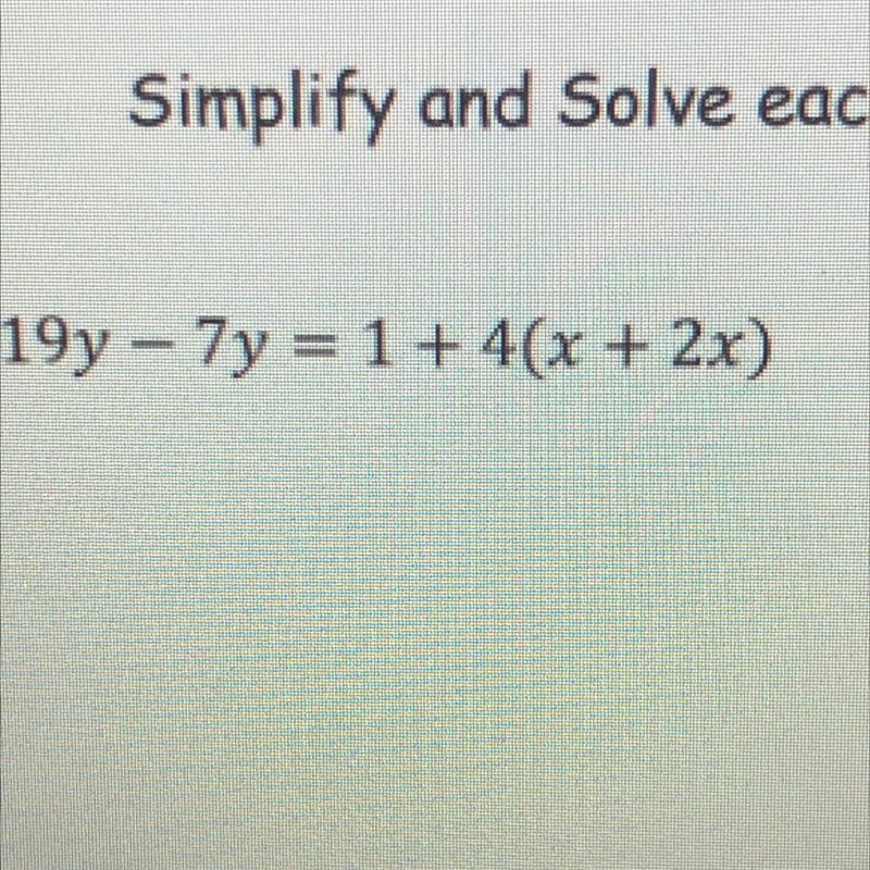 Simplify and solve each equation for the x-example-1