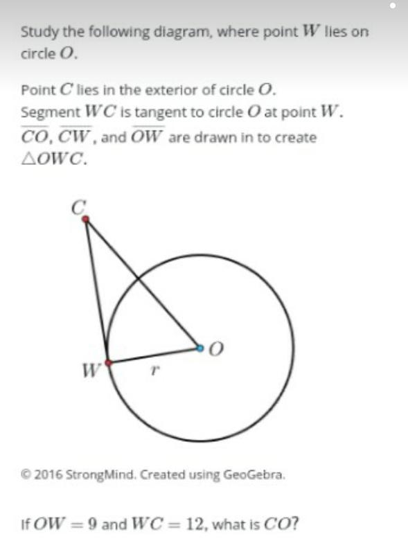 What is the length of CO?-example-1