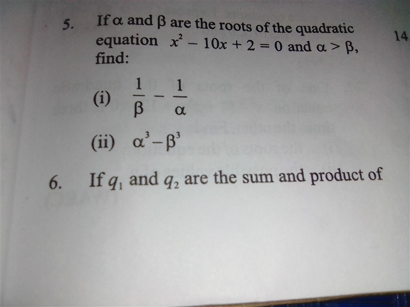 Hi . Please I need help with these questions : See image for question. Answer no 5 and-example-1