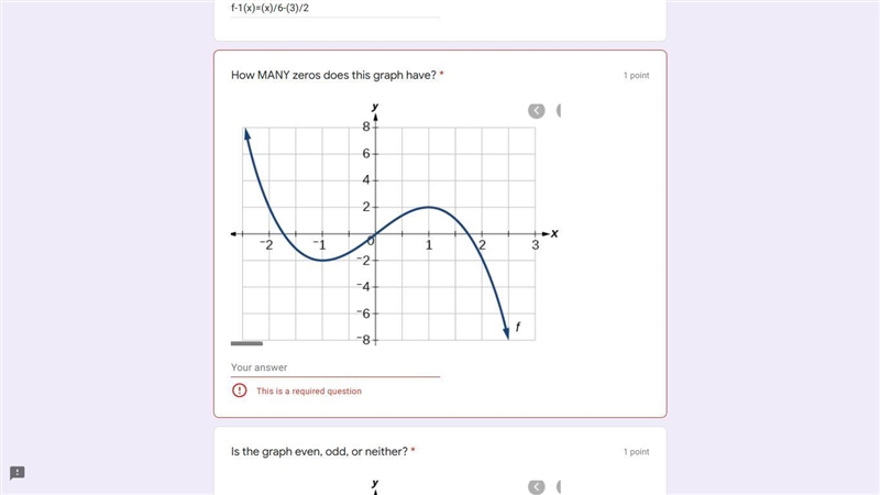 How MANY zeros does this graph have?-example-1