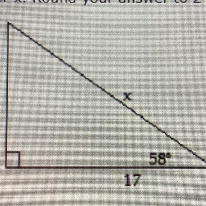 Solve for x. Round your answer to 2 decimal places. (See image) A. 32.08 B. 14.42 C-example-1