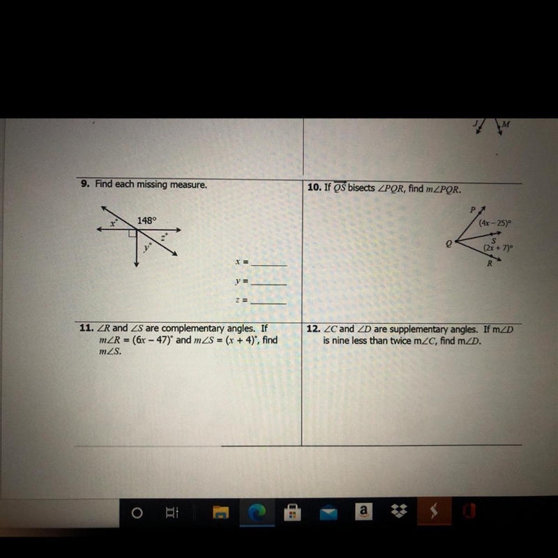 Help on 9 & 10 please!-example-1