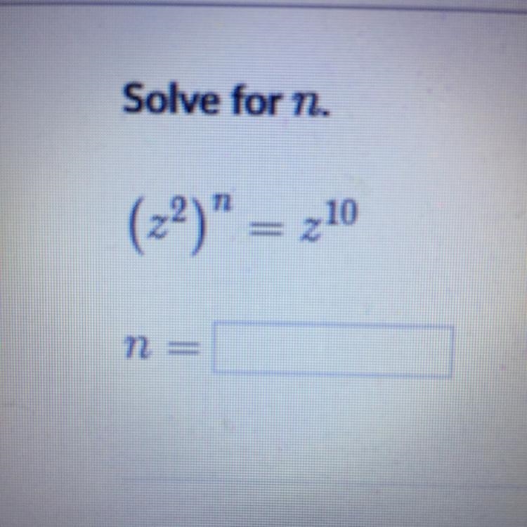 Solve for n. Please explain if you can-example-1