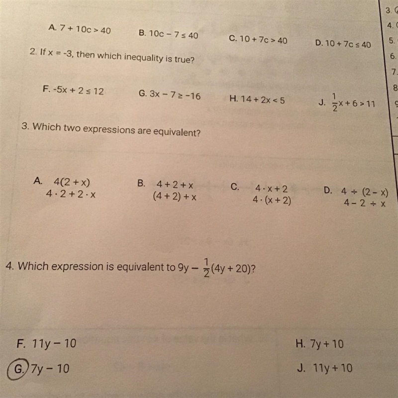 Which two expressions are equivalent-example-1