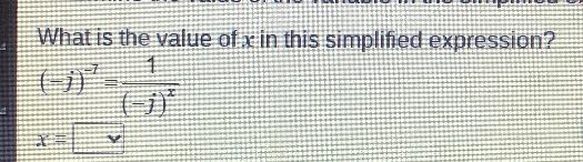 What is the value of x in this simplified expression-example-1