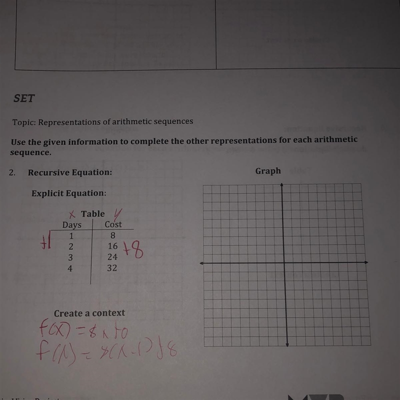 Topic: Representations of arithmetic sequences Use the given information to complete-example-1