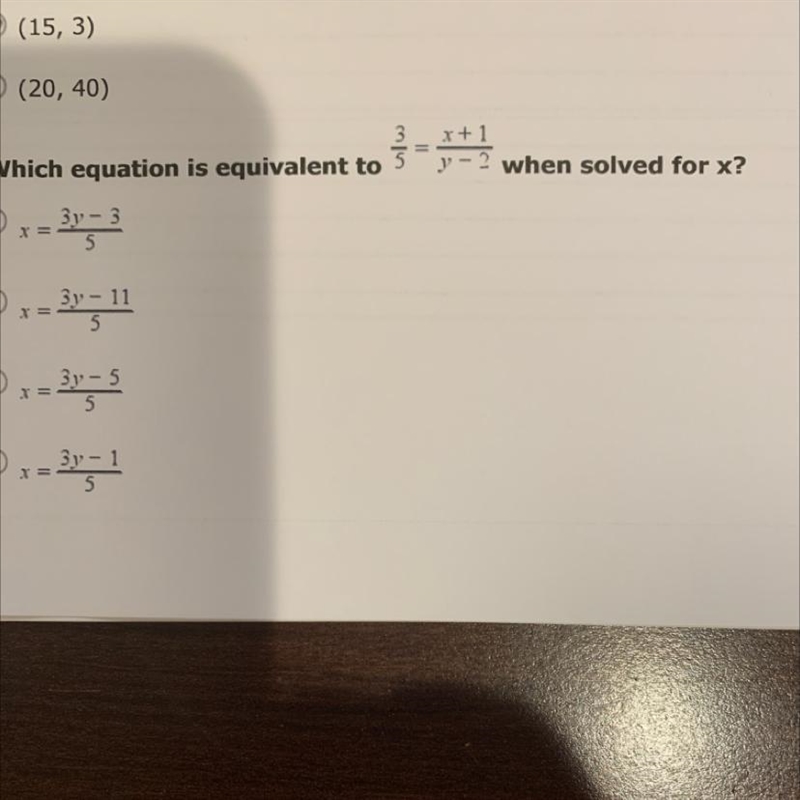 Need to find equivalent equation, see photo, thanks!-example-1