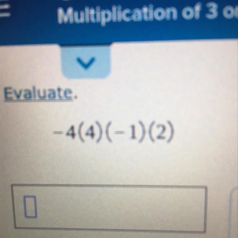 The Evaluation of -4 (4) (-1) (2)-example-1