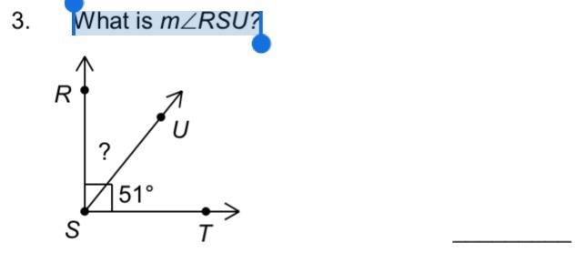 What is m∠RSU? PLEASE HELP-example-1