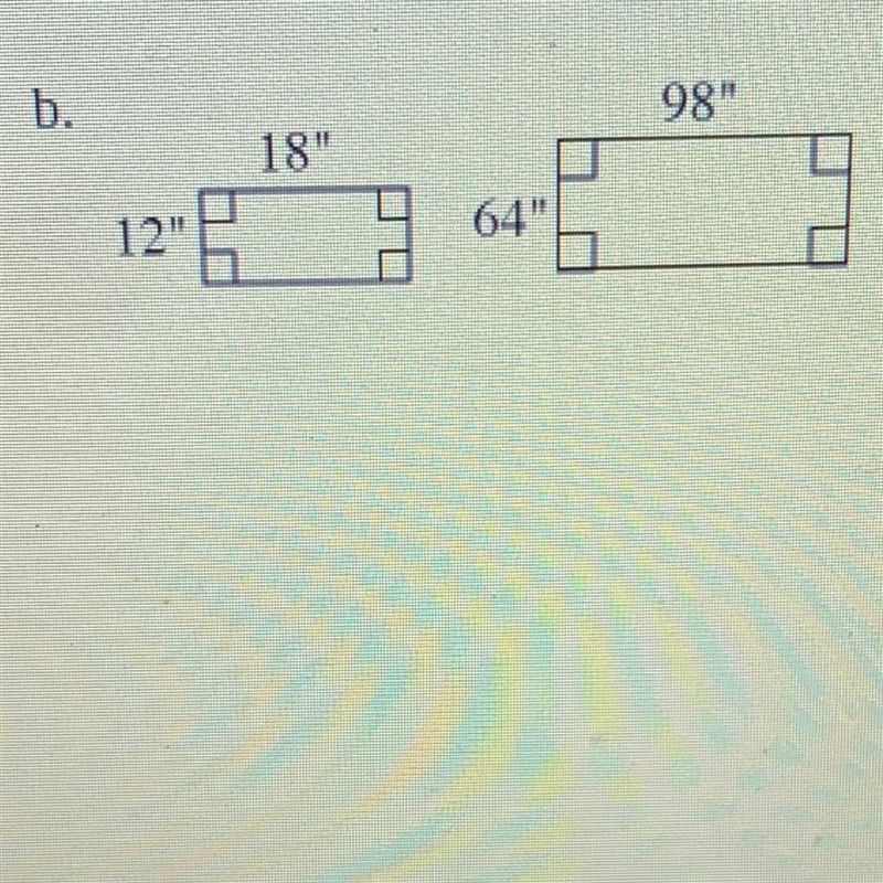 Are these two shapes congruent? If so please explain-example-1