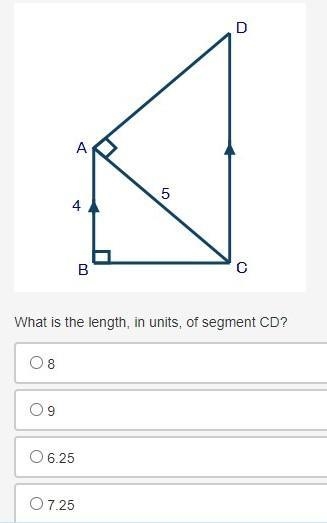 What is the length, in units, of segment CD?-example-1