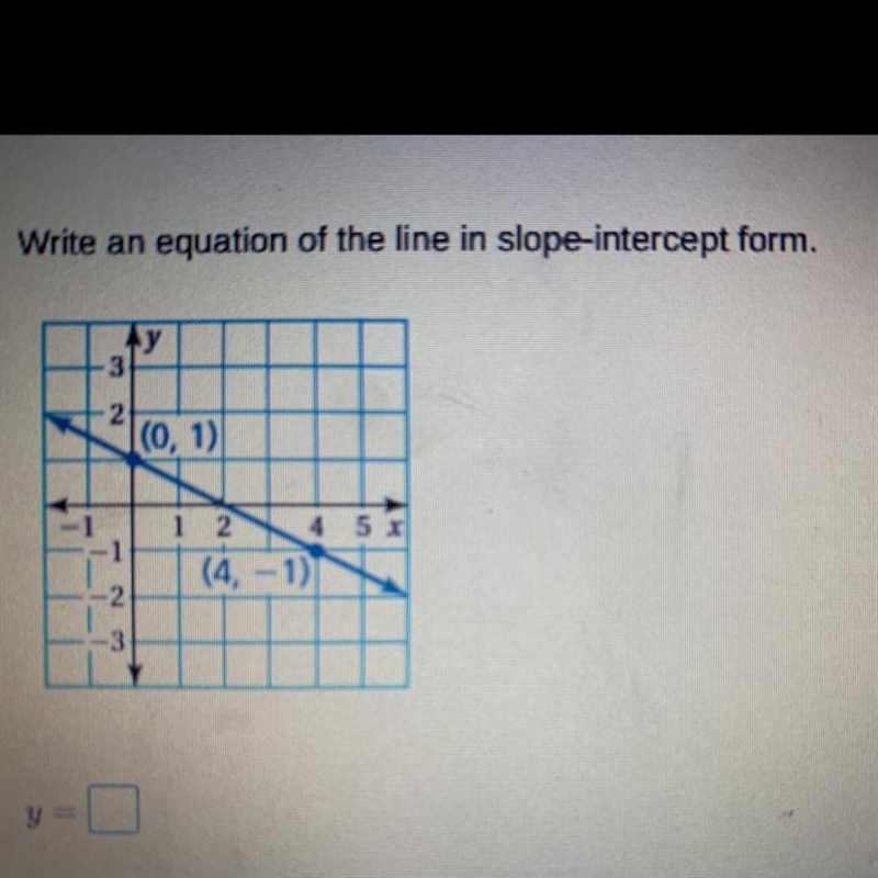 Y=mx+b What’s mx+b??-example-1