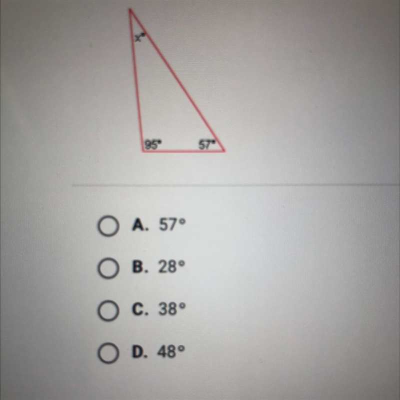 PLEASE HELP ME ASAP?!?What is the value of x?-example-1