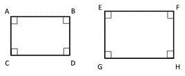 Which of the following quadrilaterals are similar?-example-2