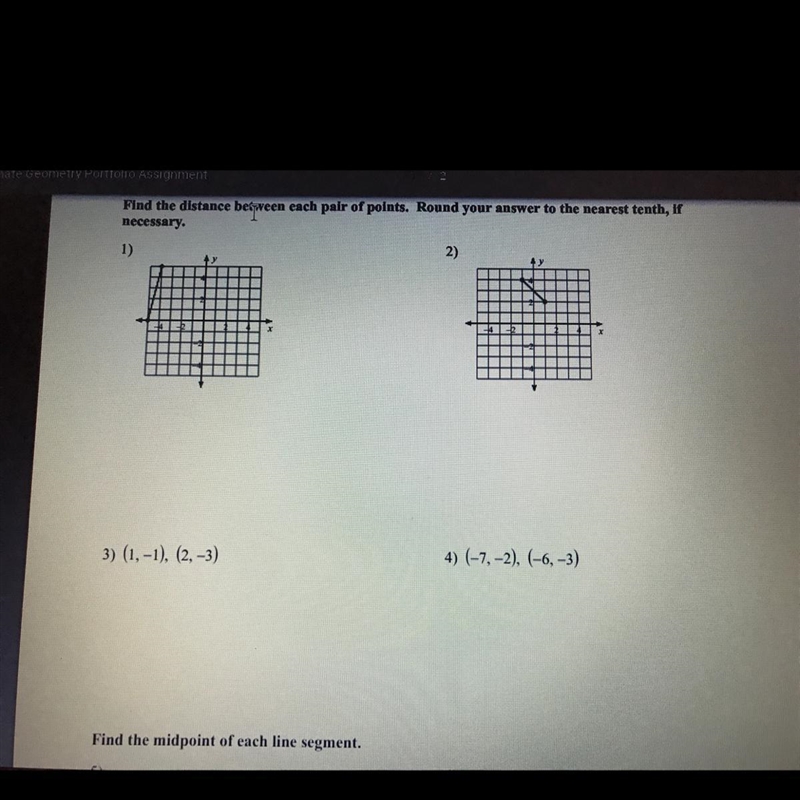 Could somebody help me with number 1 through 4-example-1