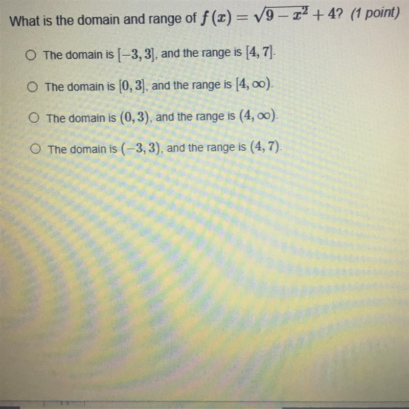 What is the domain and range of..... please help-example-1