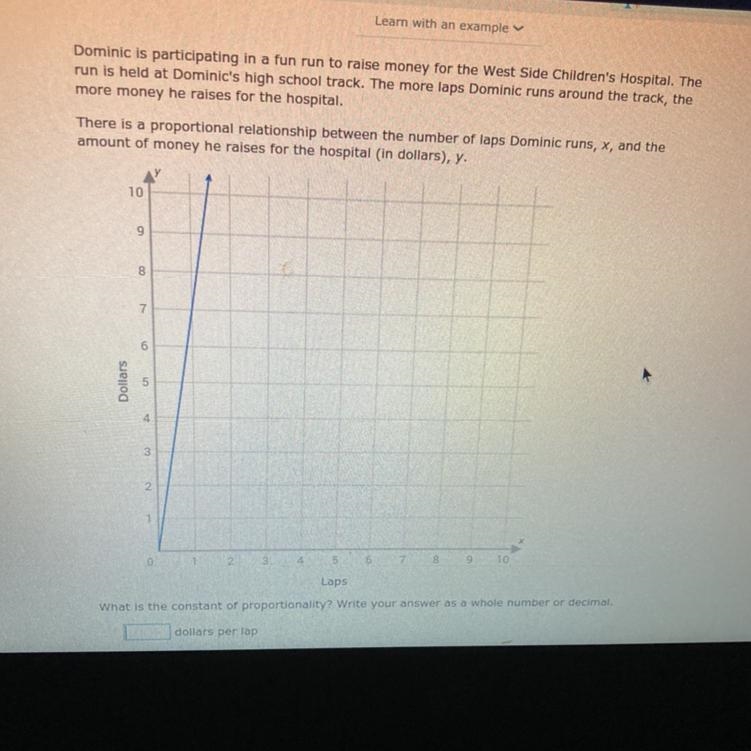 What is the constant of proportionality?-example-1