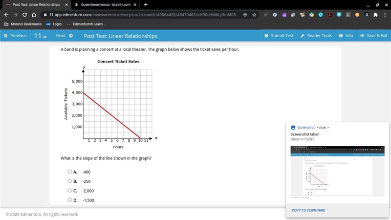 A band is planning a concert at a local theater. The graph below shows the ticket-example-1