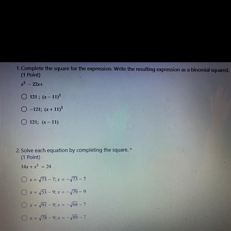 TWO MULTIPLE CHOICE QUESTIONS PLS HELP-example-1