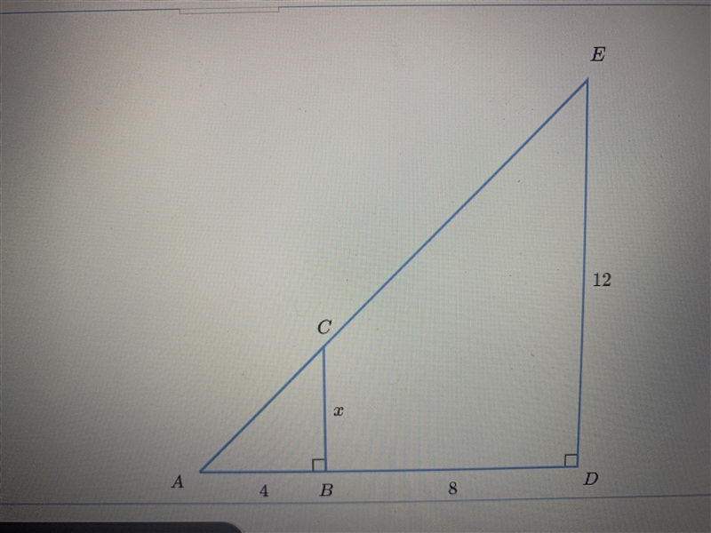 Solve similar triangles can someone please answer-example-2