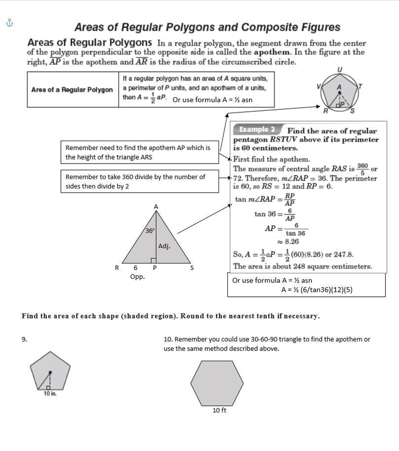 Is anybody able to help me get number ten? (Geometry)-example-1